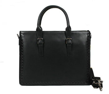 Bottega Veneta intrecciato VN briefcase 86011 black Bottega Veneta intrecciato VN briefcase 86011 black